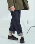 universal works japanese twill denim parachute pant indigo (LAST SIZE 30)