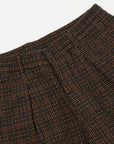 universal works oxford pant black olive albuquerque check (LAST SIZE 32)