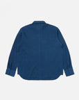universal works travail overshirt navy waffle (LAST SIZE LARGE)