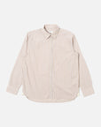 universal works lazy day shirt sand urban stripe