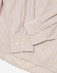 universal works lazy day shirt sand urban stripe