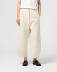 girls of dust karate pants sashiko cotton wheat