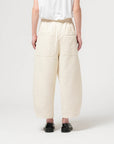 girls of dust karate pants sashiko cotton wheat