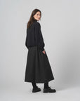 girls of dust meadow skirt terrestre wool anthracite