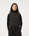 girls of dust welsh vest neppy wool asphalt