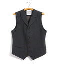 hansen william lapel waistcoat grey pin (LAST SIZE MEDIUM)