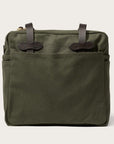 filson tote bag with zipper otter green
