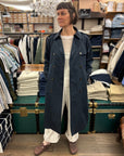 limpermeabile nelson donna trenchcoat new gab navy