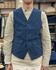 chesapeakes st michel vest indigo