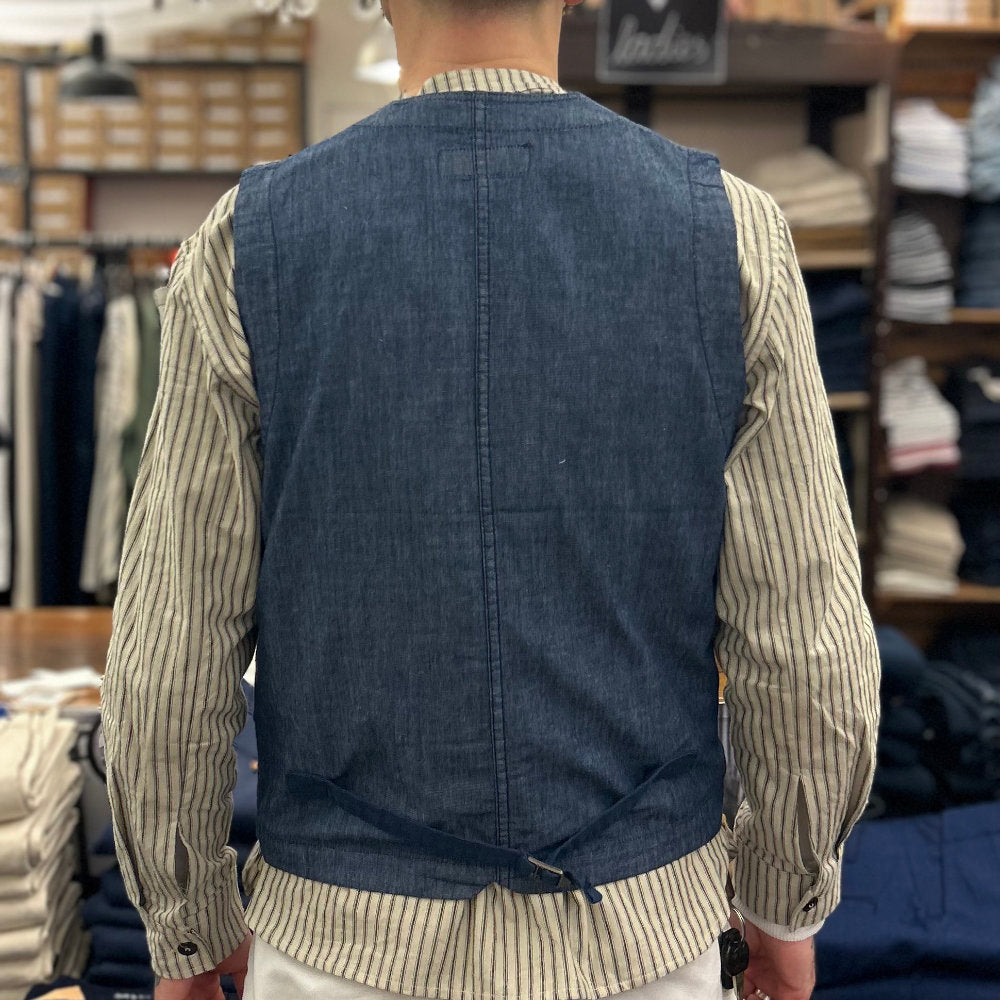 chesapeakes st michel vest indigo (LAST SIZE XLARGE) – www.sublime.bz