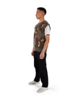 makia cloud knit vest earth (LAST SIZE LARGE)