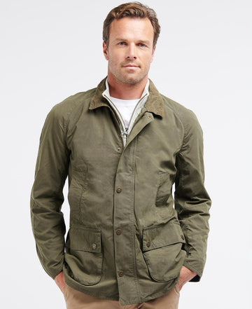 barbour ashby casual olive (LAST SIZE SMALL)