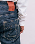eat dust fit 73 loose tapered selvedge denim