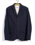 hansen anker four button classic blazer blue pin