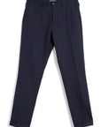 hansen finn side buckle regular trousers blue pin (LAST SIZE LARGE)