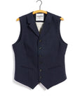 hansen william lapel waistcoat blue pin (LAST SIZE XLARGE)