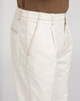 east harbour surplus krunig 22 off white trousers
