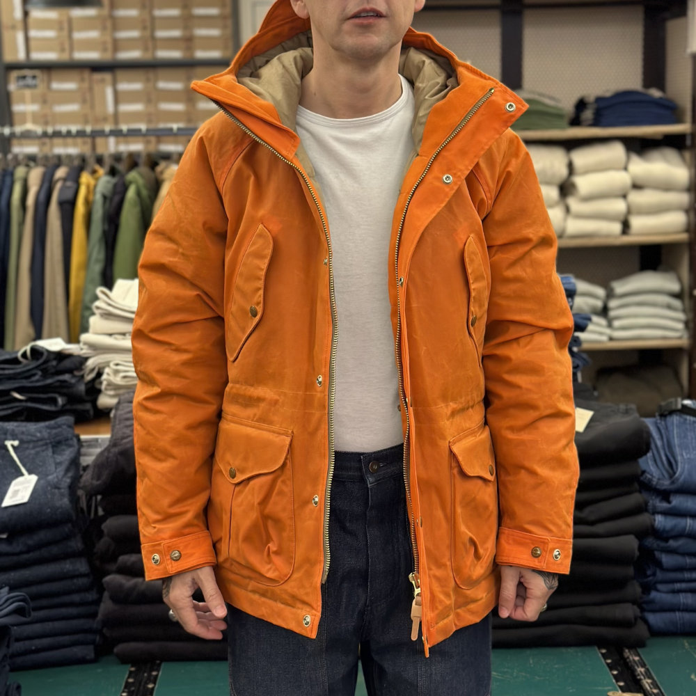 manifattura ceccarelli fisherman parka 7026 wx orange – www.sublime.bz