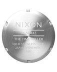 nixon time teller blue sunray