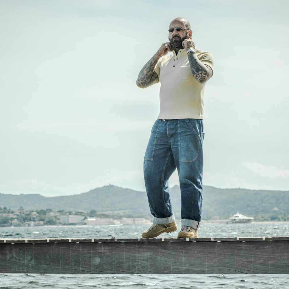 fleurs de bagne the denim cargo selvedge