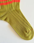 heritage 9.1 new vintage 1960 socks frog skin double red stripes