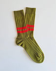 heritage 9.1 new vintage 1960 socks frog skin double red stripes