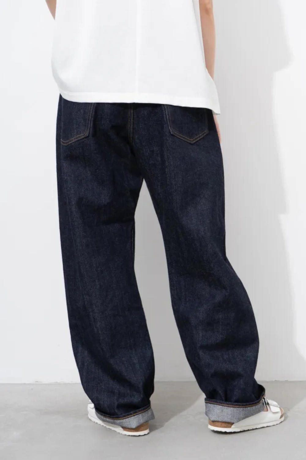ordinary fits 119 type wide denim one wash