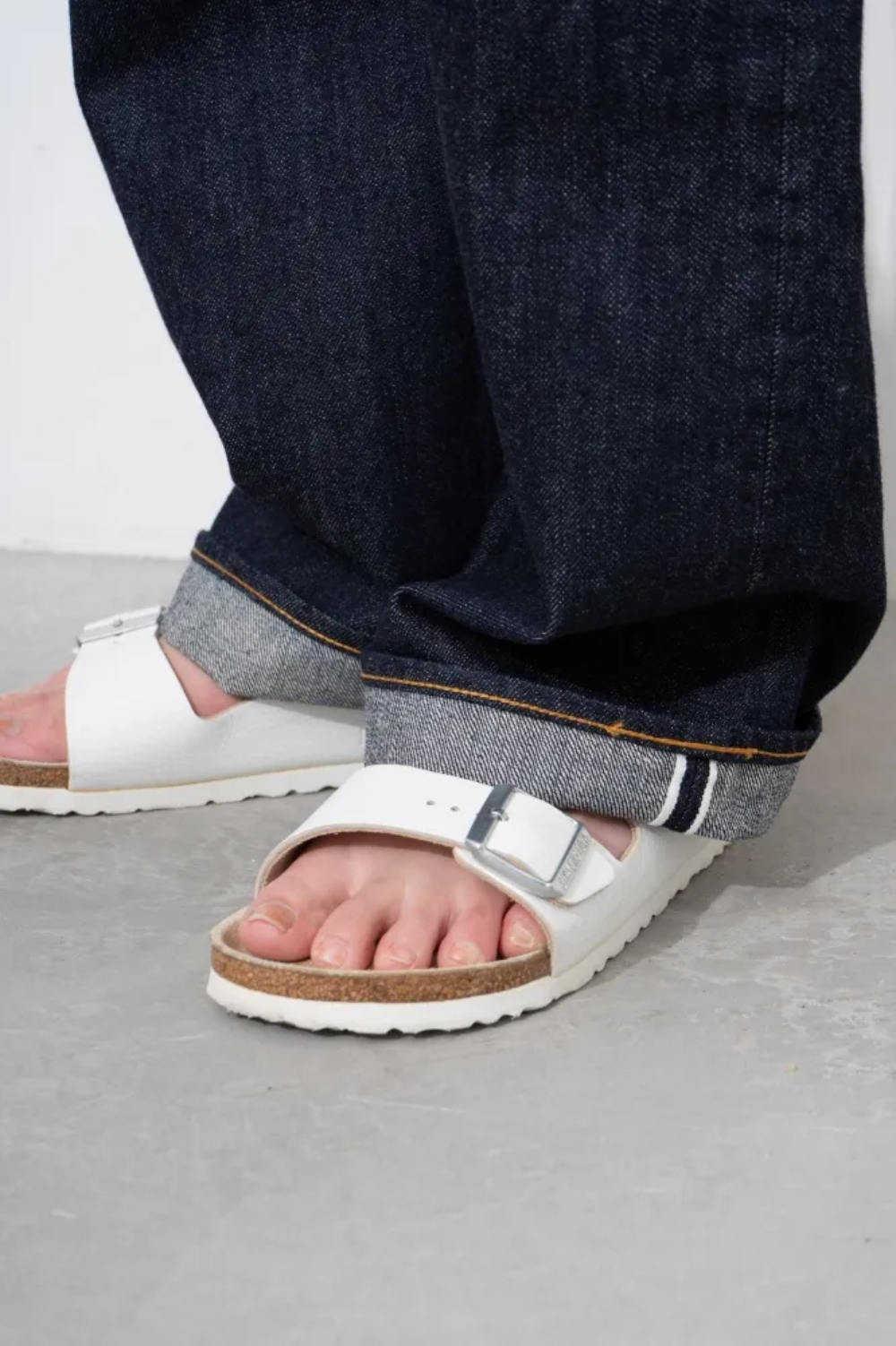 ordinary fits 119 type wide denim one wash