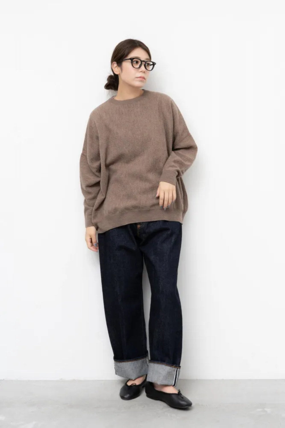 ordinary fits 119 type wide denim one wash