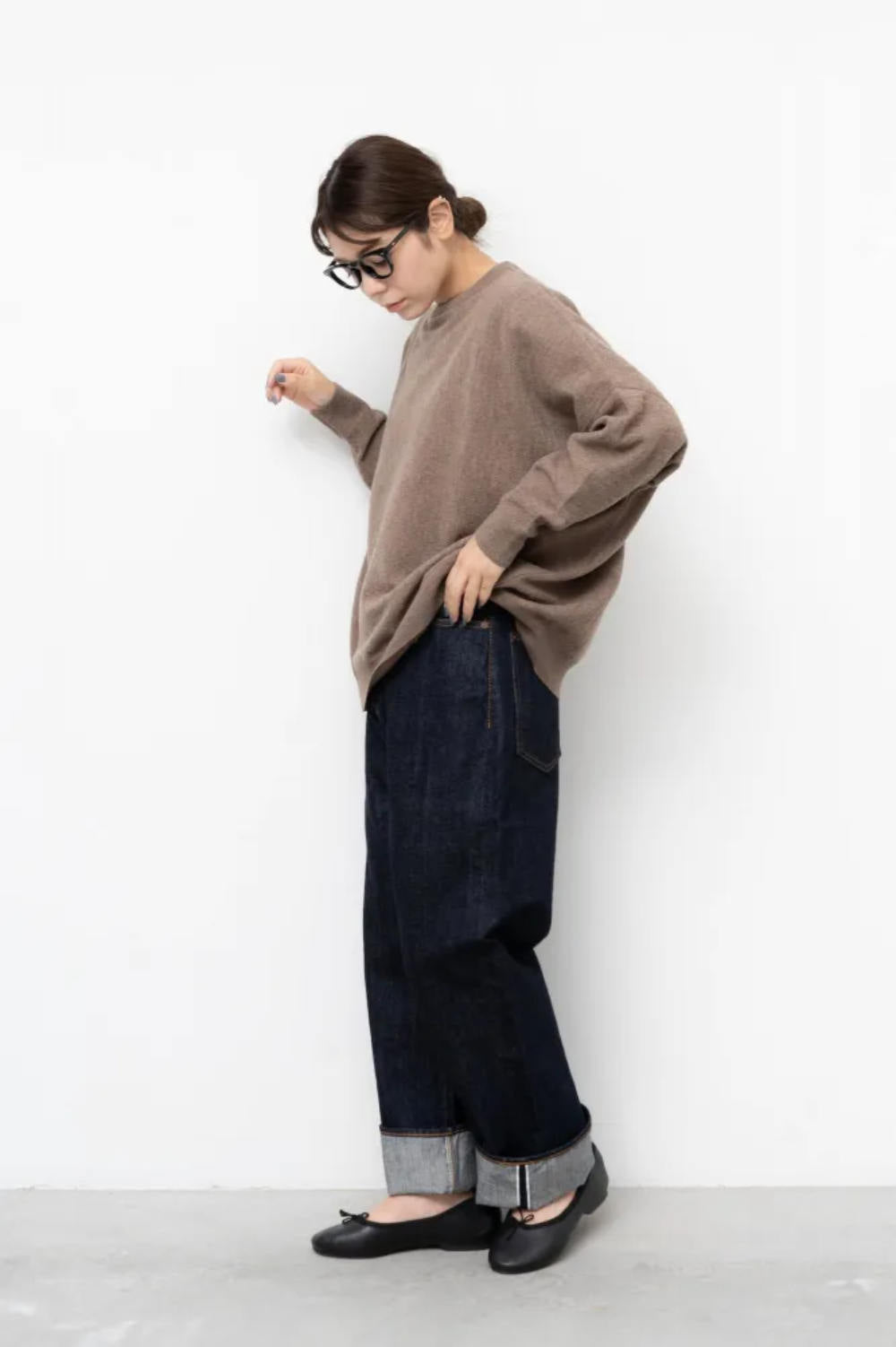 ordinary fits 119 type wide denim one wash