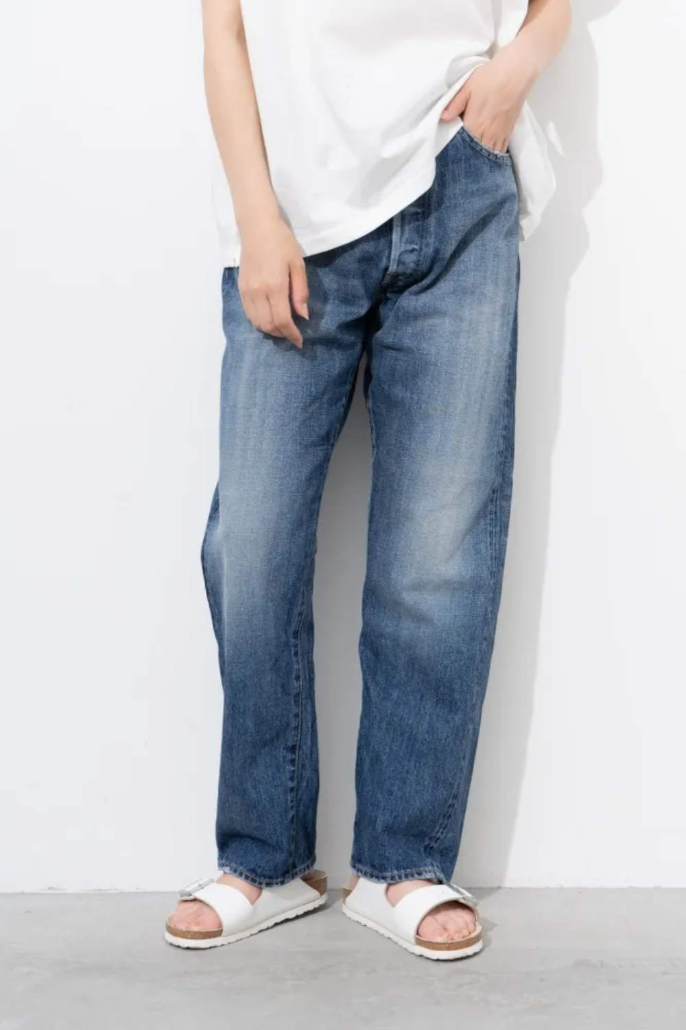 ordinary fits 117 type loose denim used