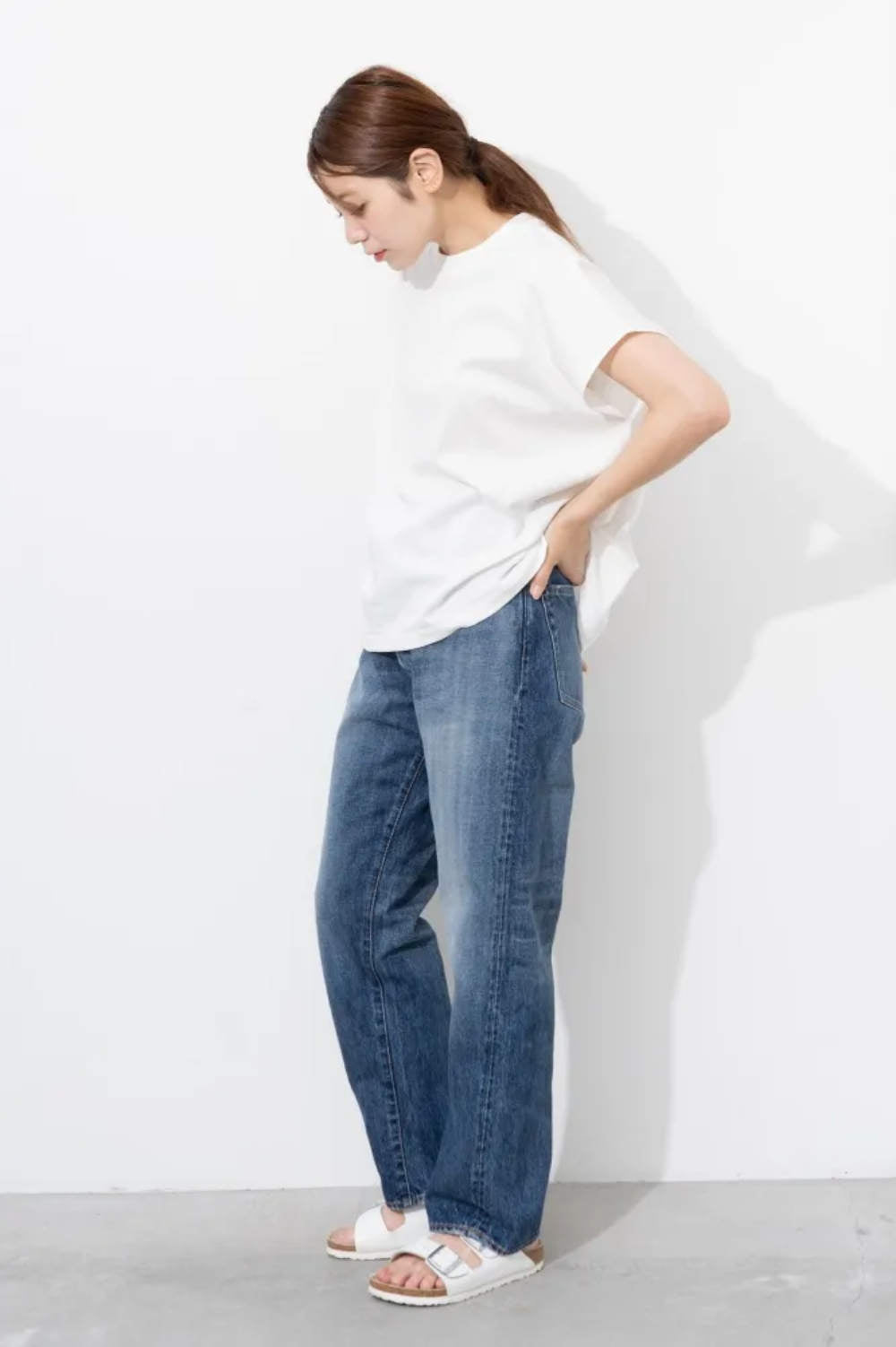 ordinary fits 117 type loose denim used