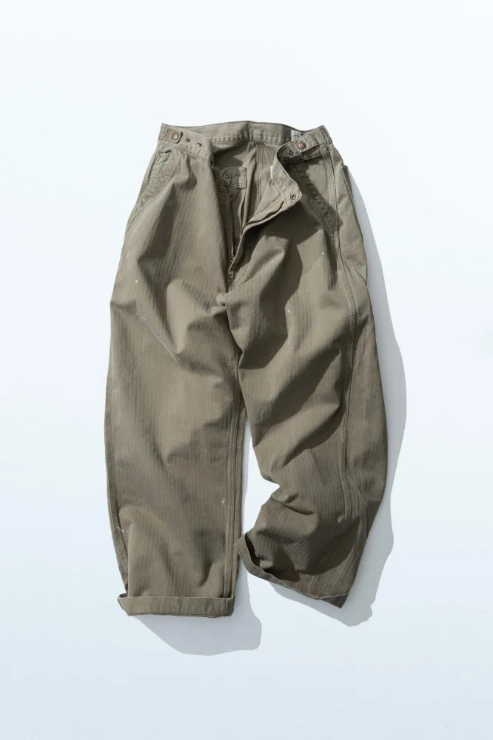 ordinary fits bell pants olive drab 180od-326