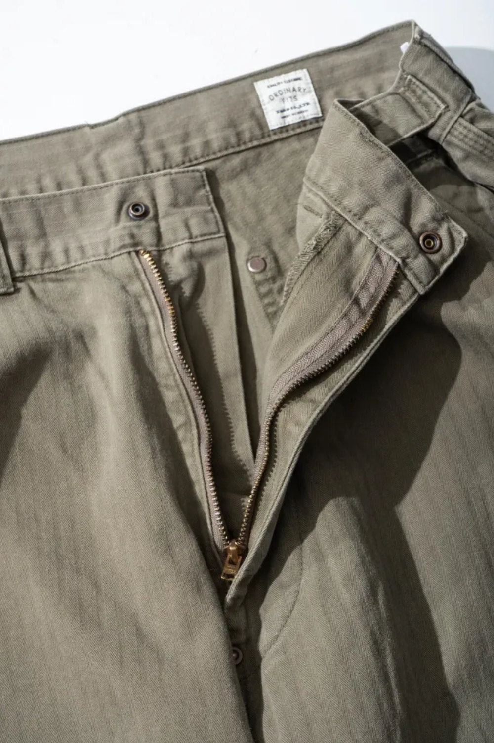 ordinary fits bell pants olive drab 180od-326