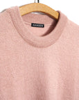 hansen eske knitted crew neck sweater rose (LAST SIZE SMALL)