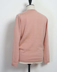 hansen eske knitted crew neck sweater rose (LAST SIZE SMALL)