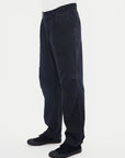 hansen karlo wide cut utility trousers blue