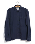 hansen luka sturdy overshirt blue