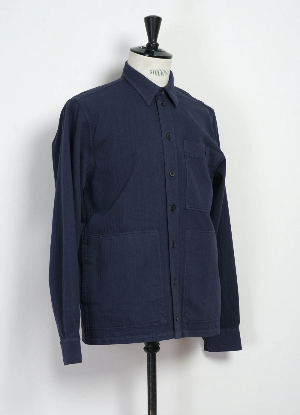 hansen luka sturdy overshirt blue (LAST SIZE LARGE) – www.sublime.bz