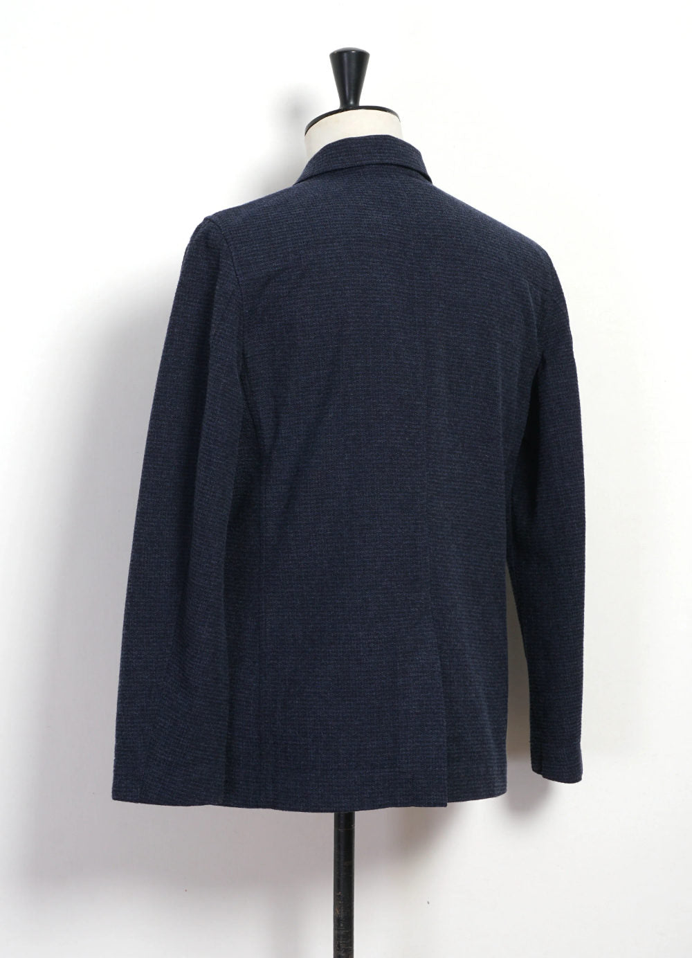 hansen josef easy four button blazer broken blue