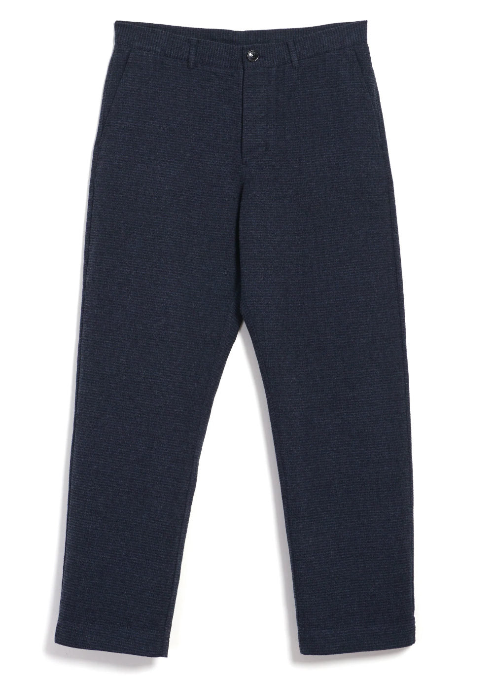 hansen ken casual trousers broken blue