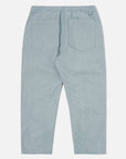 universal works hi water trouser indigo reworked jean cloth