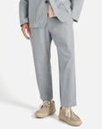 universal works hi water trouser indigo reworked jean cloth