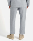 universal works hi water trouser indigo reworked jean cloth