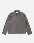 universal works windcheater charcoal houndstooth wool mix