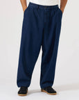 universal works dutch pant indigo work denim