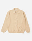 universal works knit jacket sand eco cotton