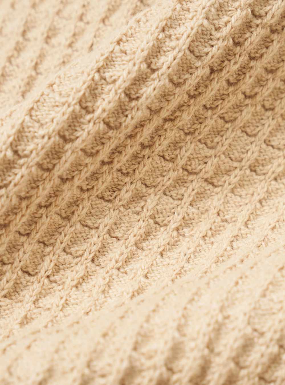 universal works knit jacket sand eco cotton