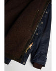 manifattura ceccarelli long mountain jacket 7013 wx navy