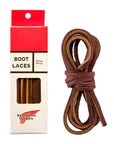 red wing heritage 6-10 eyelets leather shoe laces chestnut 97156